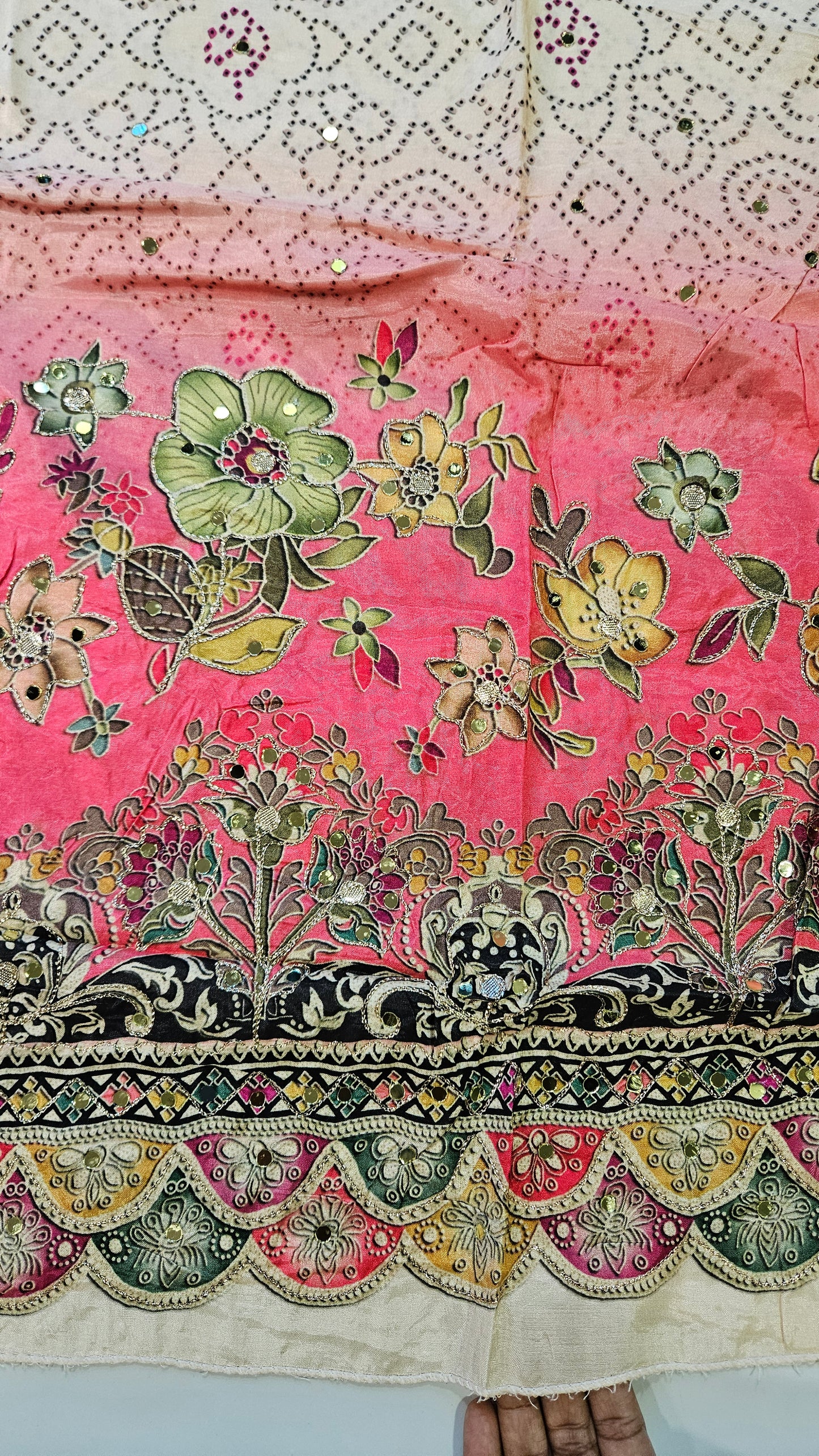 MUSLIN EMBROIDERY SUIT