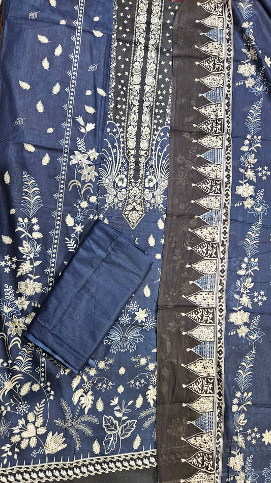 Printed Cotton Suit