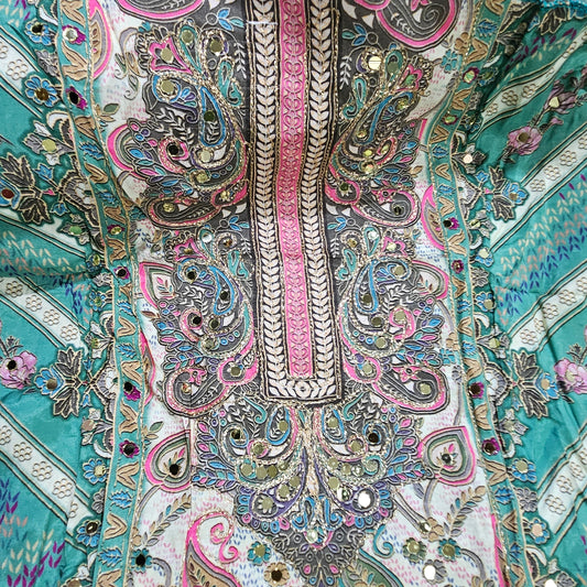Muslin Embroidery Suit 2