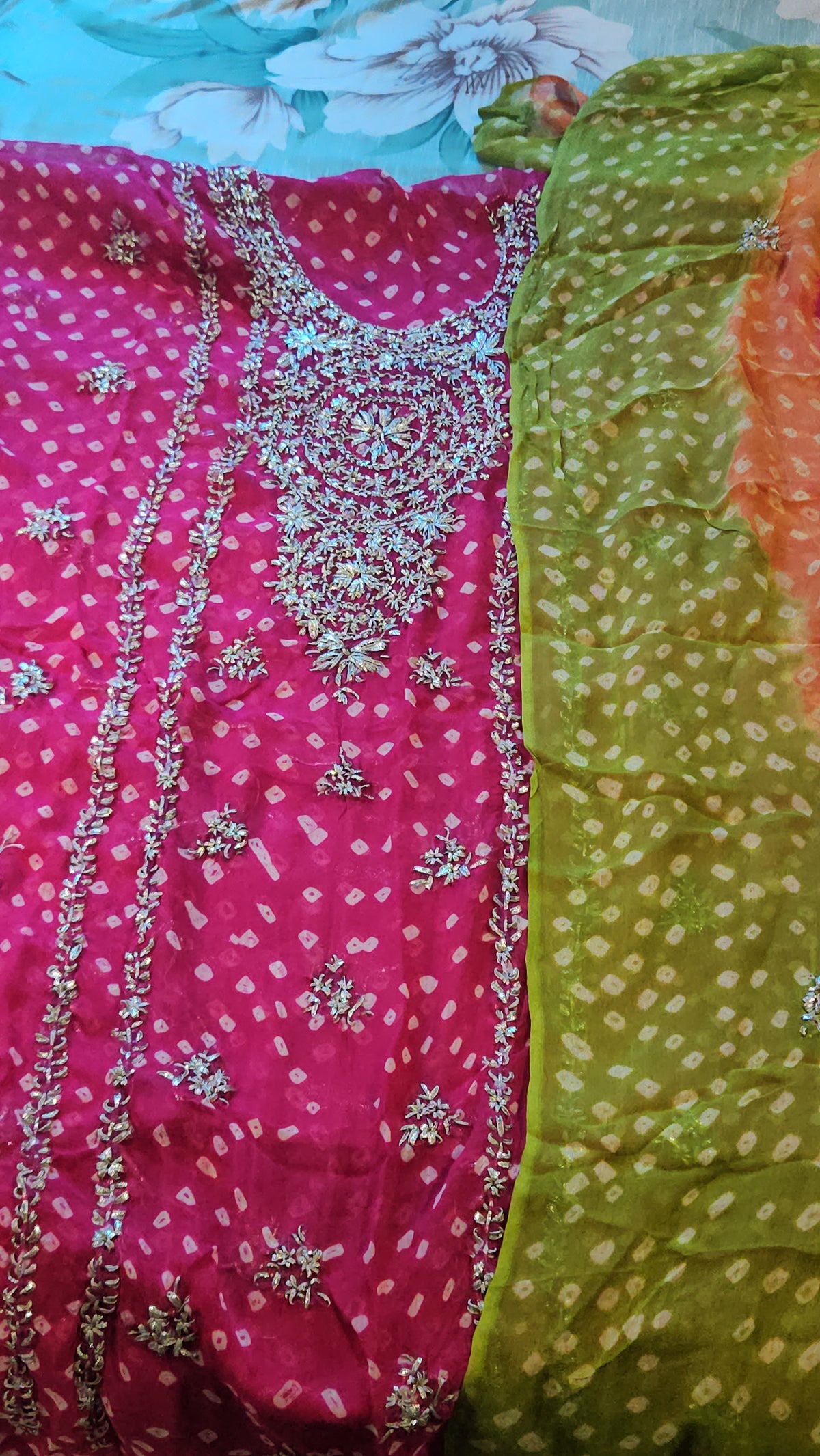Gota Patti Bandhni Suit l Wedding Collection l Partywear Suit